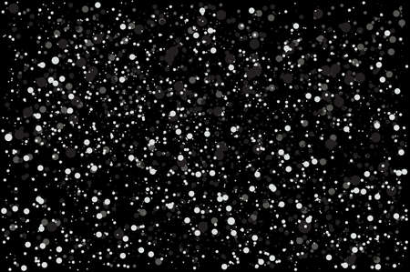 Halftone abstract black random dots.のイラスト素材
