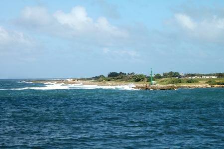 Coast of Cojimar, cubaの写真素材