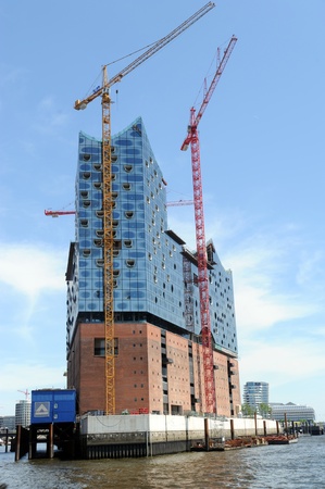Elbphilharmonie in Hamburgの写真素材