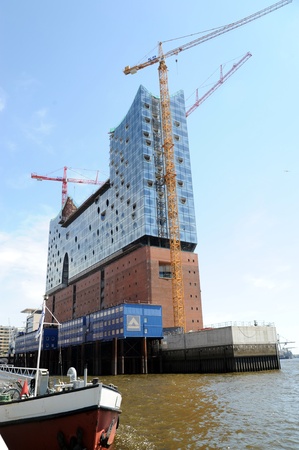 Elbphilharmonie in Hamburgの写真素材