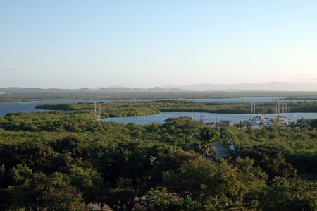 Peninsula Ancon, Bahia de Casildaの写真素材
