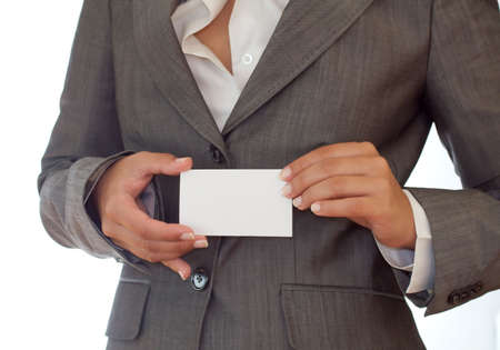 Business cardの写真素材