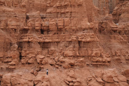 Goblin Valley State Park, central Utah, USAの写真素材