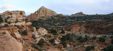 Capitol reef, central Utah, USAの写真素材
