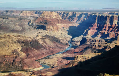 Grand Canyon National Park viewpoint, Arizonaの写真素材