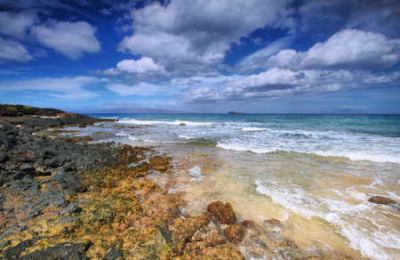 Little beach of Makena beach State park, Maui, Hawaii