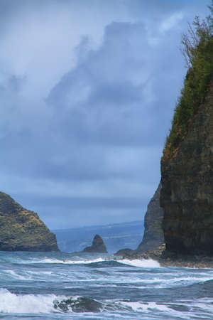 Pololu Valley view in Big island, Hawaii