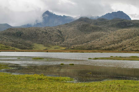 Cotopaxi national park, Ecuadorの写真素材