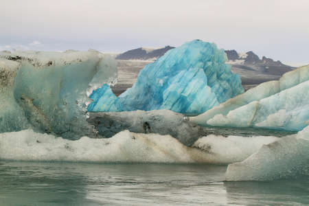 Jokulsarlon Glacial Lagoon of Vatnajokull glacier, Iceland