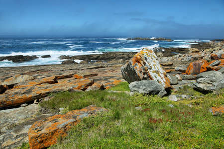 Robberg nature reserve in South Africaの写真素材