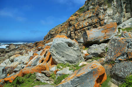 Robberg nature reserve in South Africaの写真素材
