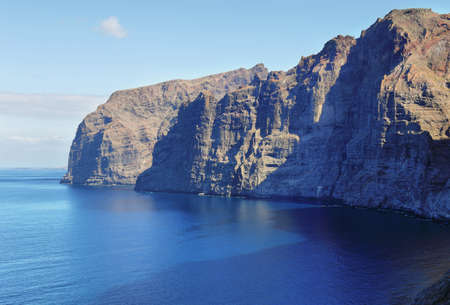 Cliffs known as Los Gigantes (Acantilados de los Gigantes)  in Tenerife, Canary islands, Spain