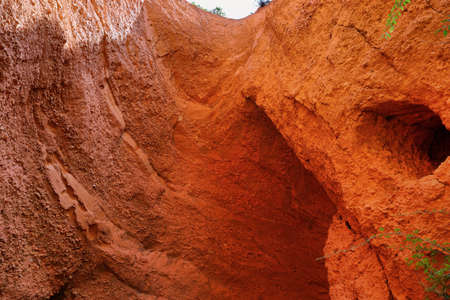 Las Medulas red mountains, Leon, Spain
