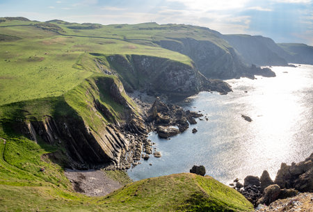 Broadhaven Bay near St Abbs Head, Scotland, United Kingdom