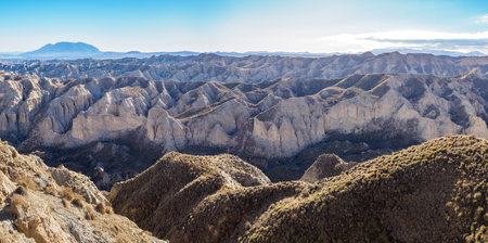"Coloraos" de Gorafe badlands desert in Andalusia, Spainの写真素材