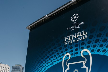 UEFA Champions League Final, Olimpiyskiy National Sports Complex Stadium, Kiev, 26 May 2018のeditorial素材