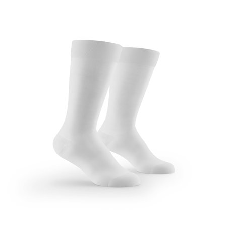 Socks on white backgroundの写真素材