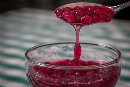 Brazilian dessert called sagu in the wine version. Traditional from southern Brazil.
