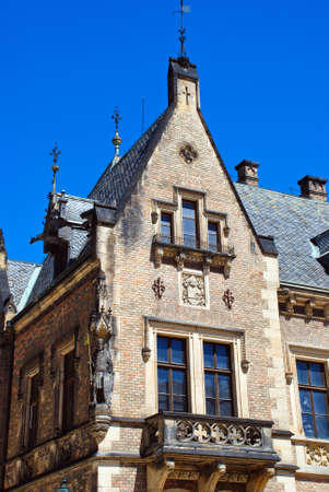 Old building in Prague, Czech Republicの写真素材