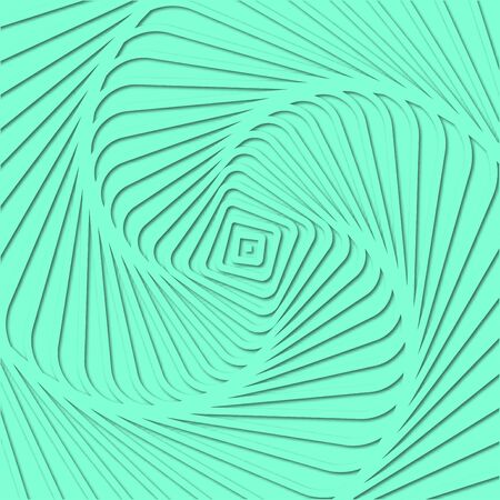 Optical art. Optical illusion background. Modern abstract geometric background. Monochrome 3d vector pattern. Design for wallpaper, backdrop, fabric, background, print, banner.のイラスト素材