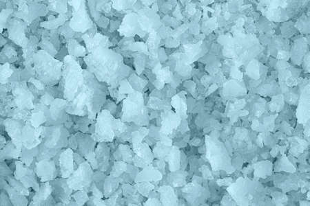 Light blue Sea salt texture close up. SPA or body careconcept