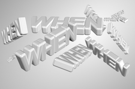 A group of words when suspended in the airの写真素材