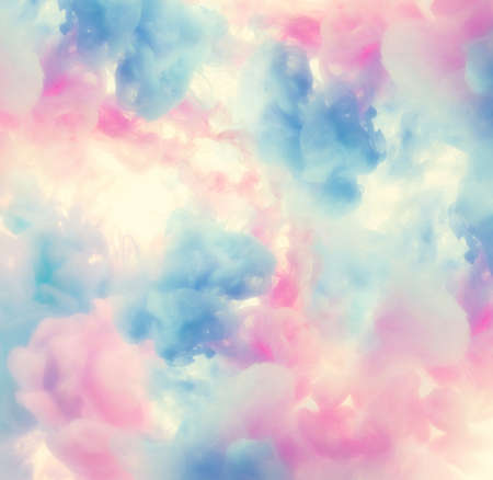 Ink splashes in the water. Abstract background for your design.の写真素材