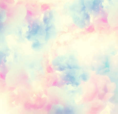 Ink splashes in the water. Soft and dreamy abstract background for your design.の写真素材
