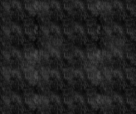 Rain overlays on black background