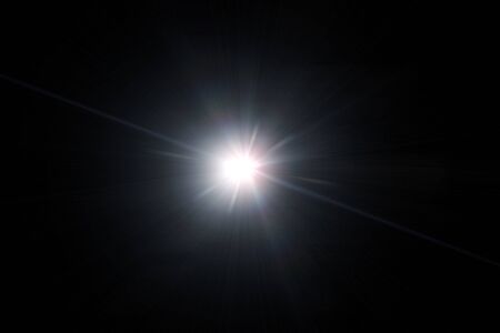 Bright sunshine, ray of light