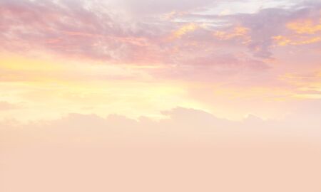 Sunset sky background, beautiful sunset backgroundの写真素材