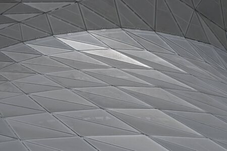 Architectural Detail Of BMW Welt in Munich Germanyの写真素材