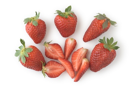 Strawberries as a Healthy and Nutritious Fruitの写真素材