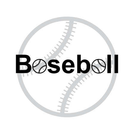 baseball sport ball isolated icon vector illustration designのイラスト素材