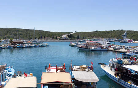 Sigacik is populer tourist destination in Izmir.のeditorial素材