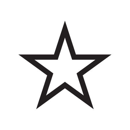 Star icon vector illustration.のイラスト素材