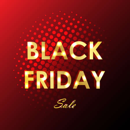 Black friday sale concept vector design illustrationのイラスト素材