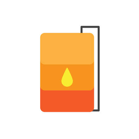oil strorage tank icon vector design illustration.のイラスト素材
