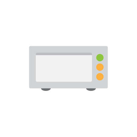 mini oven colored icon vector design illustration.のイラスト素材