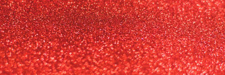 Red shiny background with sparkles. Abstract holiday background. Web bannerの写真素材