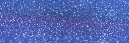 Blue shiny background with sparkles. Abstract holiday background. Web bannerの写真素材