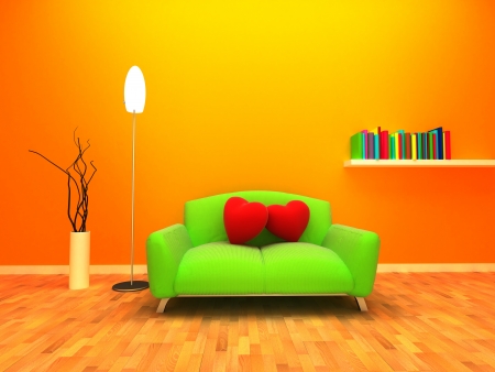 Home filled with love and warmthの写真素材