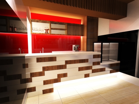 Bar Interior Designの写真素材