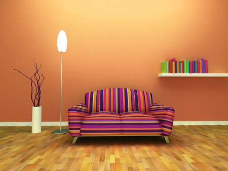 Contemporary interior designの写真素材