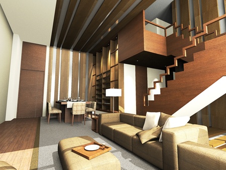Living roomの写真素材
