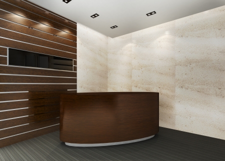 Reception Areaの写真素材
