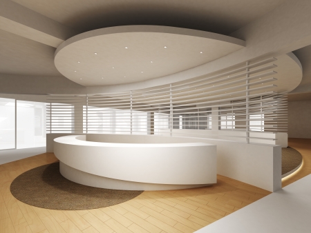 Reception Counterの写真素材