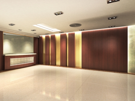 Registration Counter areaの写真素材