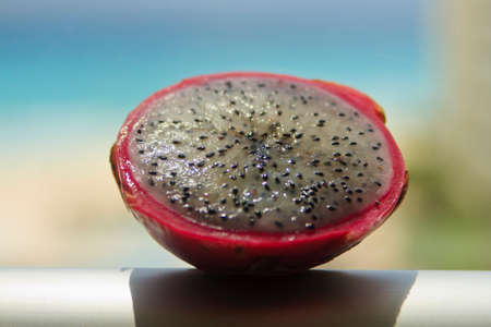 Delicious dragon fruitの写真素材