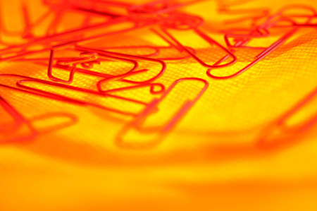 clip on a orange mapの写真素材